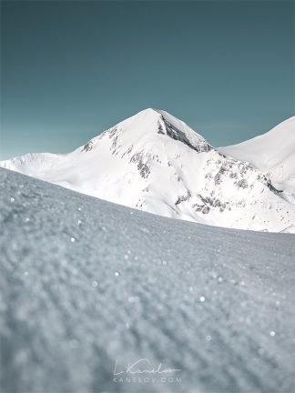 Snow peak landscape