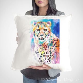 Cheetah art Pillow case