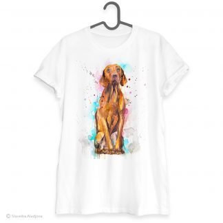 Vizsla Dog art T-shirt