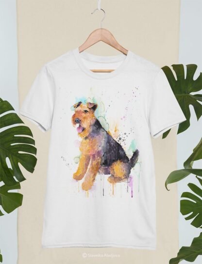 Welsh Terrier art T-shirt