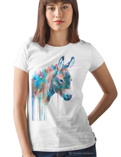 Donkey art T-shirt