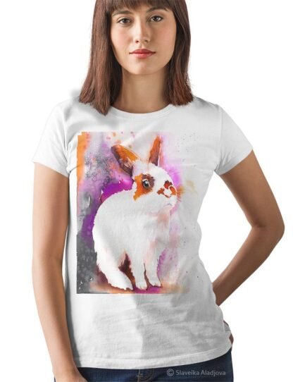 Rabbit art T-shirt