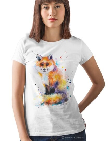 Fox art T-shirt