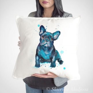 French Bulldog pillow cover