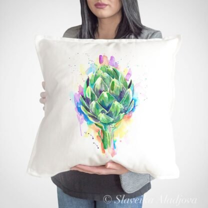 ARTICHOKE art pillow cover