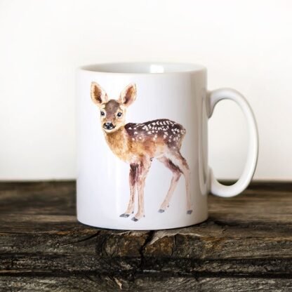 Baby deer coffee mug