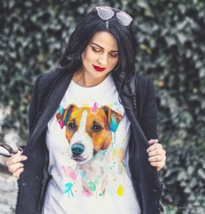 Jack Russell Terrier, Dog art T-shirt